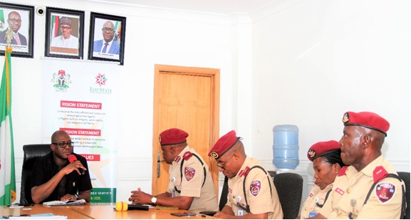 FRSC SEEKS WAYS IN PARTNERING EIRS-ensures of its unflinching support