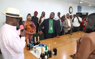 ONE YEAR IN OFFICE: EIRS EXCEEDS N100BN IGR,  BANKOLE-BALOGUN ASCRIBES SUCCESS TO GOD, GOVERNOR OKPEBHOLO, AND STAFF COMMITMENT